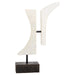Rofinn Sculpture | White | Black