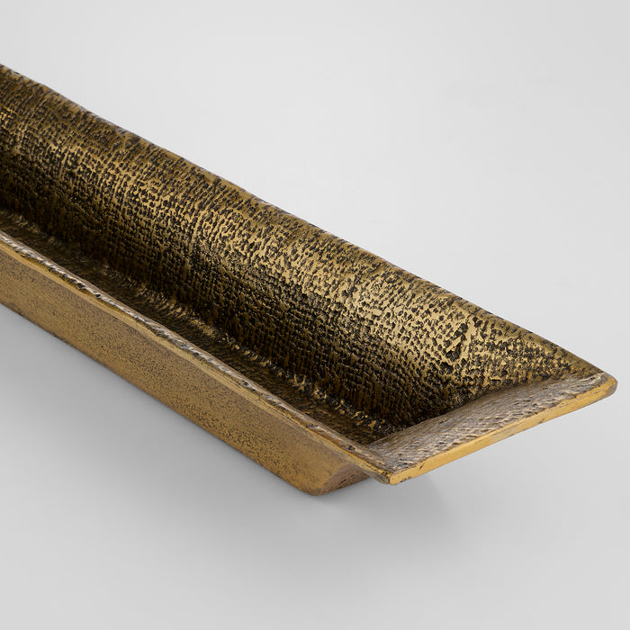 Hessian Tray | Antique Brass - Small
