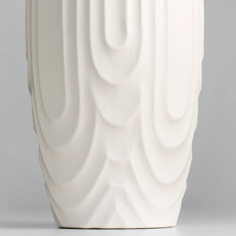 Nigel  Vase | White - Medium