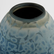 Tiedye Vase | Milky Matte Blue - Large