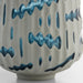 Strata Vase | White | Blue - Large