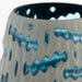 Strata Vase |  White | Blue - Medium