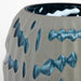 Strata Vase | White | Blue - Small