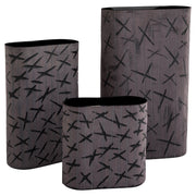 Scribe Vase | Black - Medium