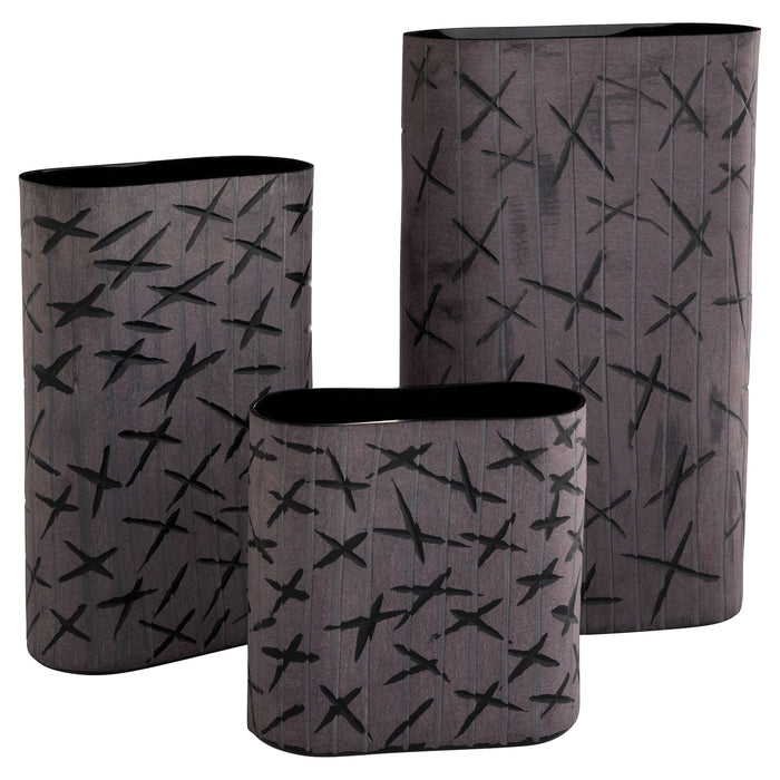 Scribe Vase | Black - Medium