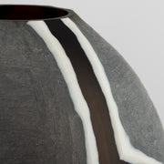 Calle Vase | Black | White | Grey - Large