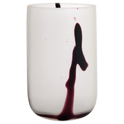 Crawford  Vase | White | Black - Large