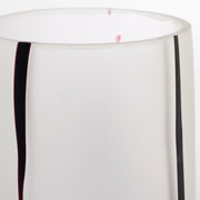 Crawford  Vase | White | Black - Large