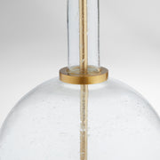 Bulles Table Lamp | Clear | Brass | White