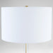 Bulles Table Lamp | Clear | Brass | White