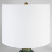 Hepworth Table Lamp | Verde Green Patina | Antique Brass | Black
