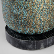 Hepworth Table Lamp | Verde Green Patina | Antique Brass | Black