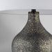 Fresnillo Table Lamp | Silver Patina | Blackened Nickel | White