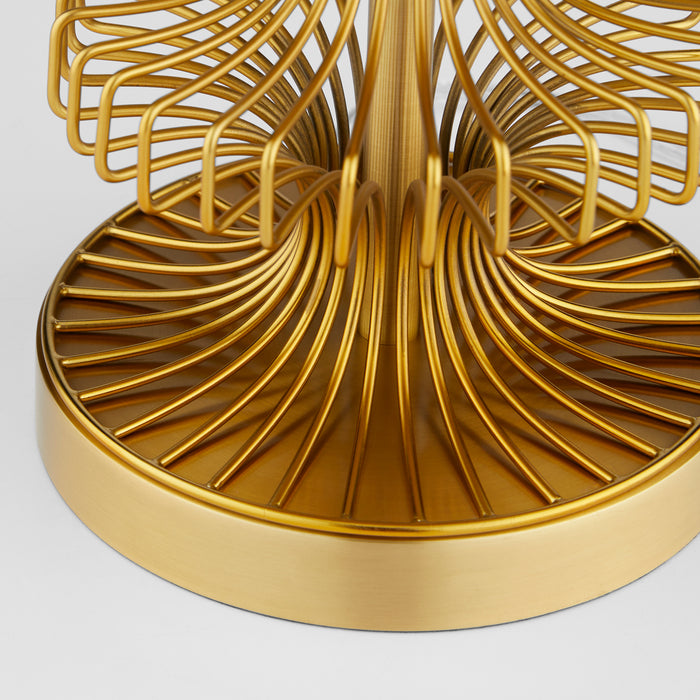 Eero Table Lamp | Antique Brass | Beige