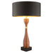 Veneta Table Lamp | Walnut | Brass | Black
