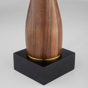 Veneta Table Lamp | Walnut | Brass | Black