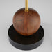 Savile Table Lamp | Walnut | Antique Brass | Black