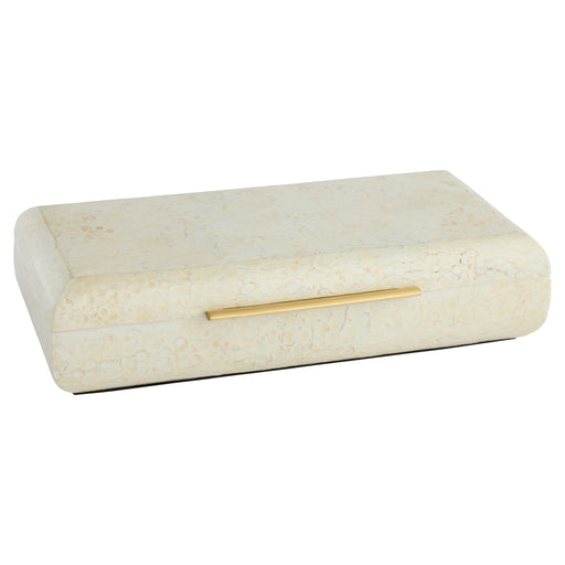 Celestial Box | Eggshell | Brass - Small