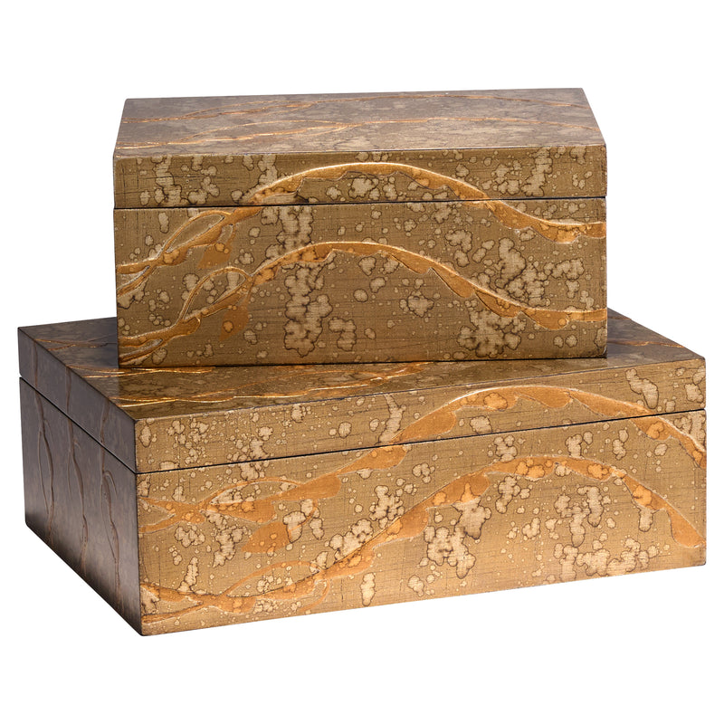 Florence Box | Bronze Lacquer - Small