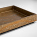 Florence Tray | Bronze Lacquer | Rectangle - Medium