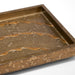 Florence Tray | Bronze Lacquer | Rectangle - Small