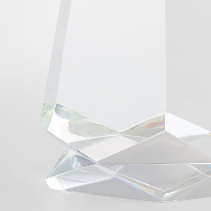 Faceted Pillar Candleholder - Medium