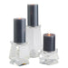 Faceted Pillar Candleholder - Medium