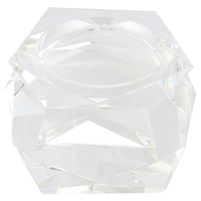 Faceted Pillar Candleholder - Small