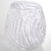 Hachure Vase | Clear