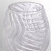 Hachure Vase | Clear