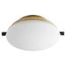 Quorum Home Quorum - 1456-80 - LED Fan Light Kit - Aged Brass