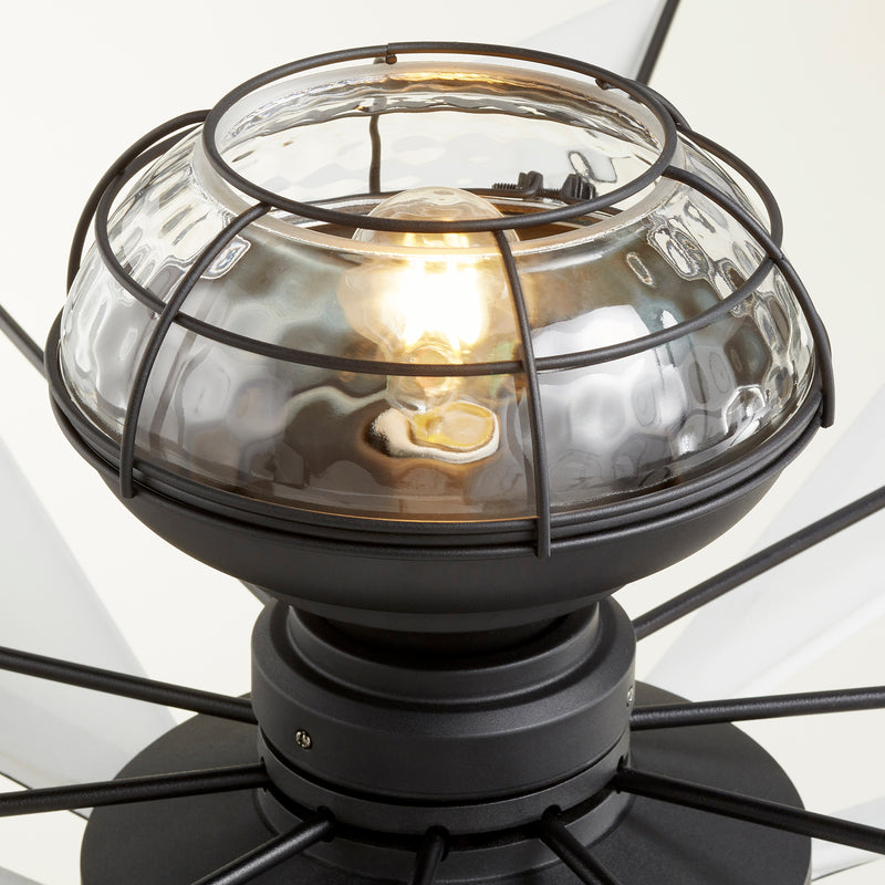 Quorum Home Quorum - 1975-69 - LED Fan Light Kit - Textured Black