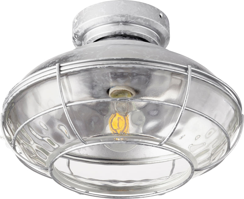Quorum Home Quorum - 1975-9 - LED Fan Light Kit - Galvanized