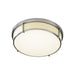 Quorum Home Oxygen - 2-699-24 - Two Light Ceiling Mount - Satin Nickel