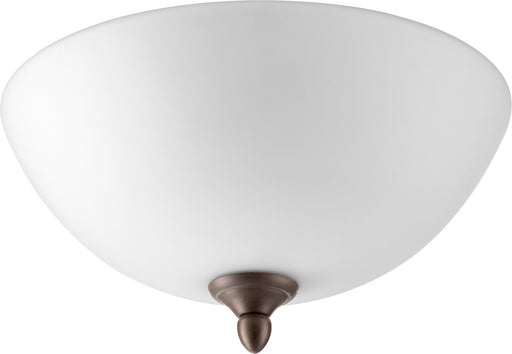 Quorum Home Quorum - 2384-9186 - LED Fan Light Kit - Oiled Bronze w/ Satin Opal