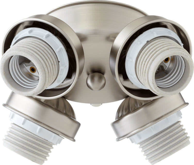 Quorum Home Quorum - 2401-8065 - LED Fan Light Kit - Satin Nickel