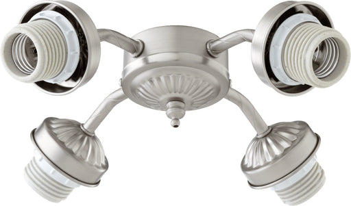 Quorum Home Quorum - 2444-8065 - LED Fan Light Kit - Satin Nickel