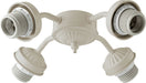 Quorum Home Quorum - 2444-8067 - LED Fan Light Kit - Antique White