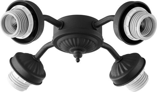 Quorum Home Quorum - 2444-8069 - LED Fan Light Kit - Textured Black