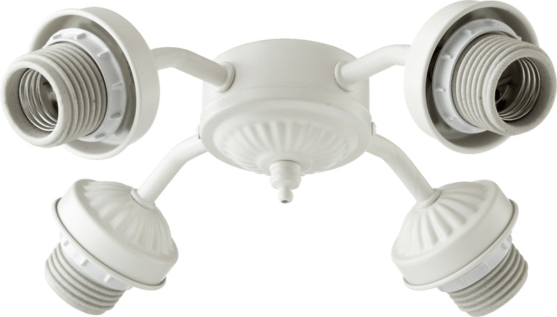 Quorum Home Quorum - 2444-808 - LED Fan Light Kit - Studio White