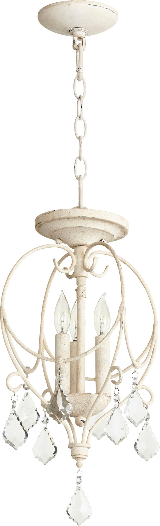 Quorum Home Quorum - 2705-10-70 - Three Light Dual Mount - Persian White