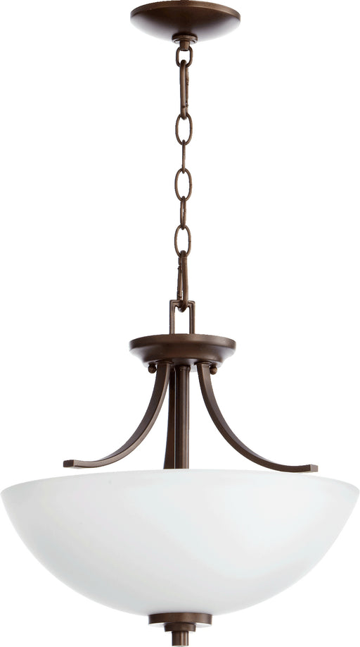 Quorum Home Quorum - 2760-16-86 - Three Light Dual Mount - Oiled Bronze
