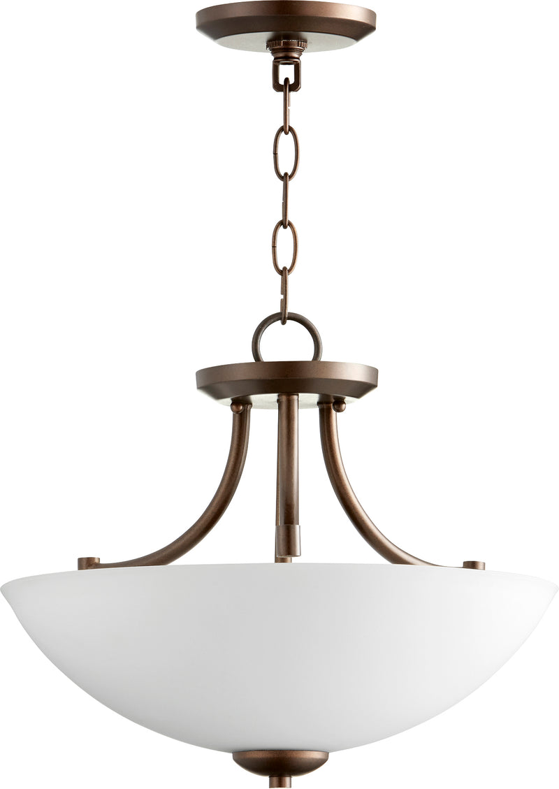 Quorum Home Quorum - 2769-15-86 - Three Light Dual Mount - Oiled Bronze