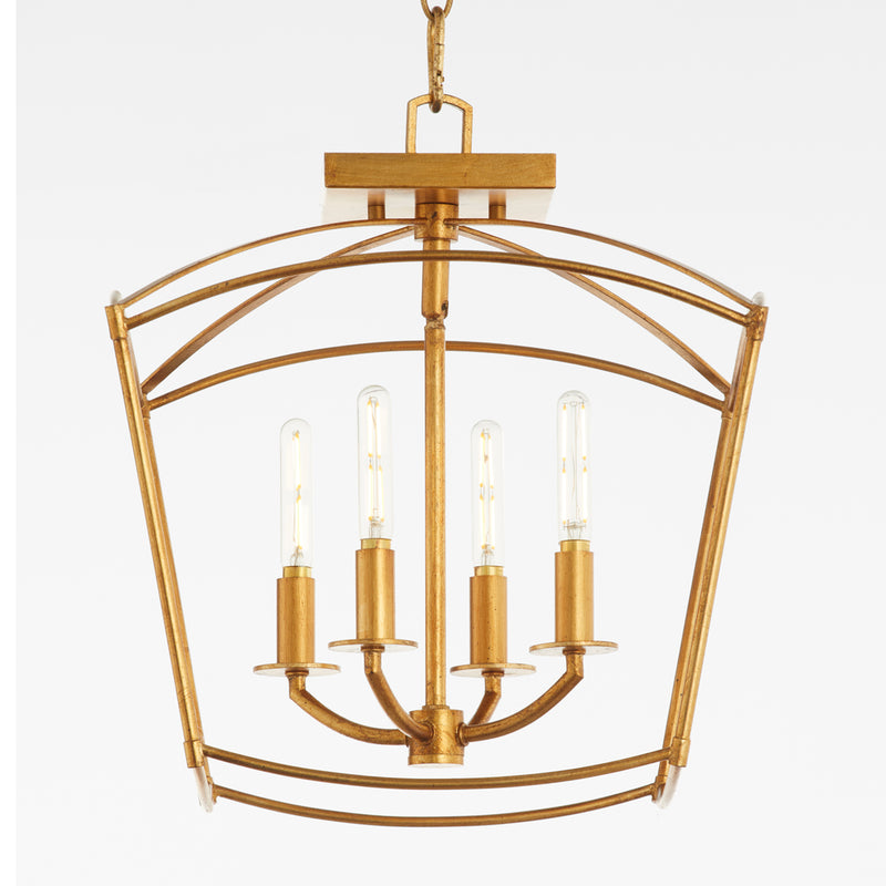 Quorum Home Quorum - 2812-14-74 - Four Light Dual Mount - Gold Leaf