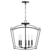 Quorum Home Quorum - 2812-18-59 - Five Light Dual Mount - Matte Black