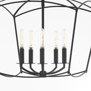 Quorum Home Quorum - 2812-18-59 - Five Light Dual Mount - Matte Black