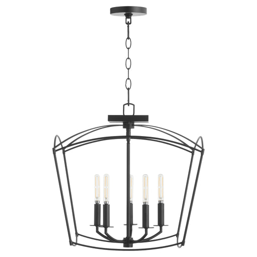 Quorum Home Quorum - 2812-18-59 - Five Light Dual Mount - Matte Black