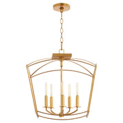 Quorum Home Quorum - 2812-18-74 - Five Light Dual Mount - Gold Leaf