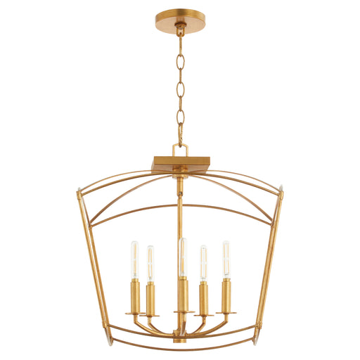 Quorum Home Quorum - 2812-18-74 - Five Light Dual Mount - Gold Leaf