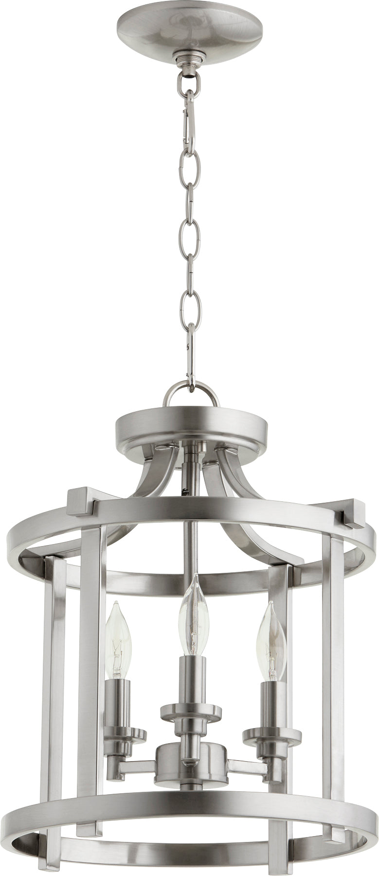 Quorum Home Quorum - 2817-13-65 - Three Light Dual Mount - Satin Nickel